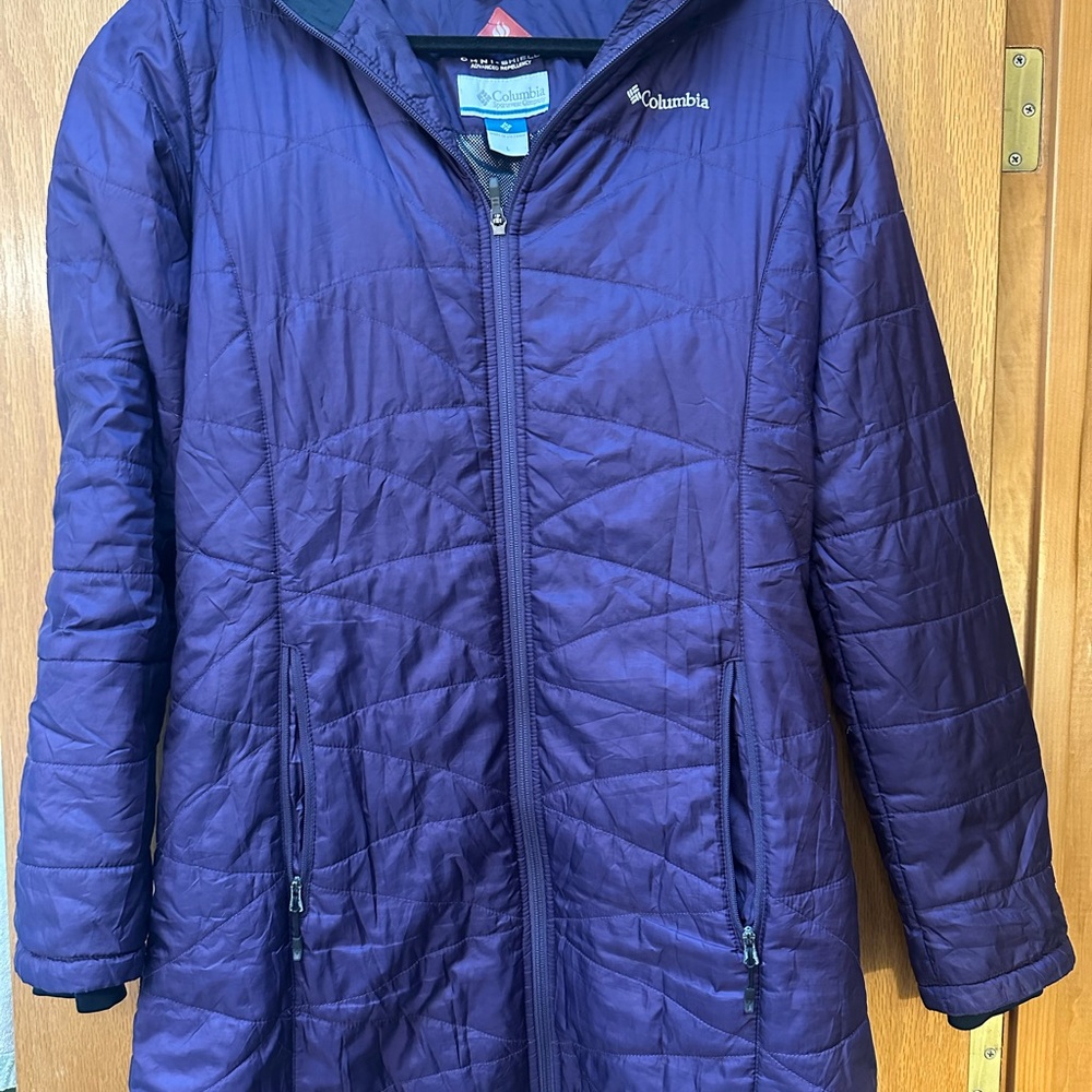 Columbia Omni-Heat Mid-Length Hooded Jacket